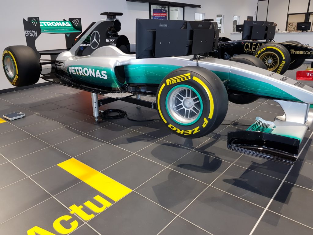 La Rolls des simulateurs de F1 