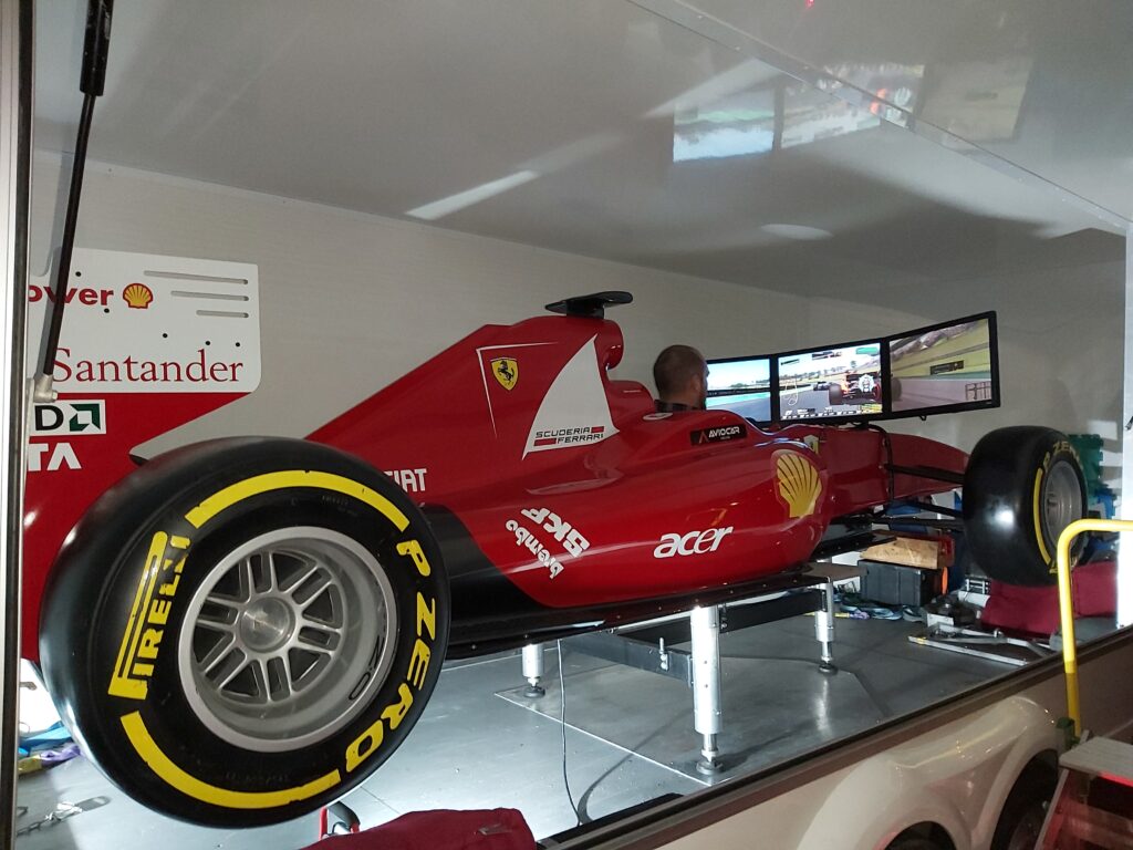 Simulateur F1 pour Événement en France