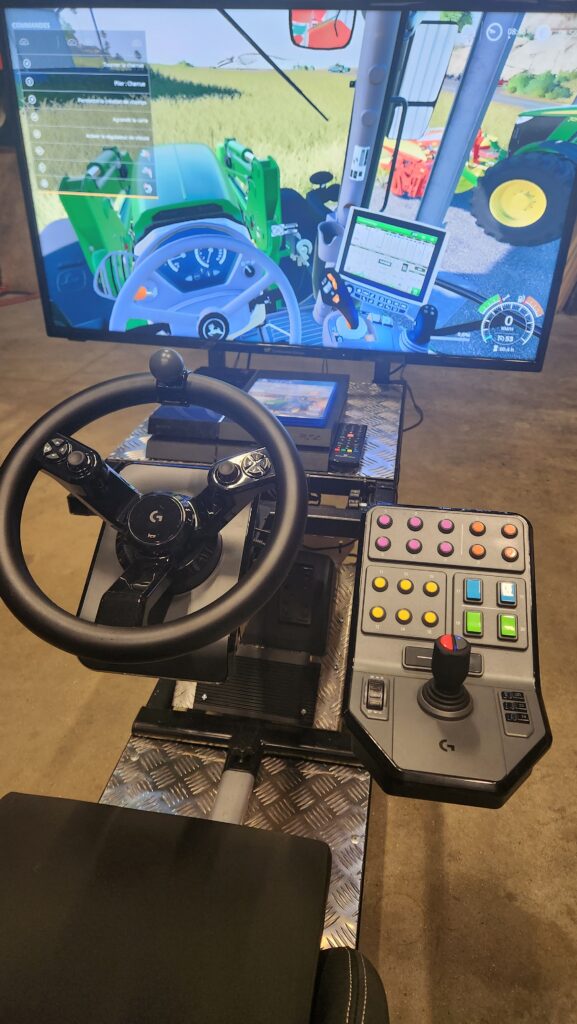 Farming Simulator : un volant pour le jeu